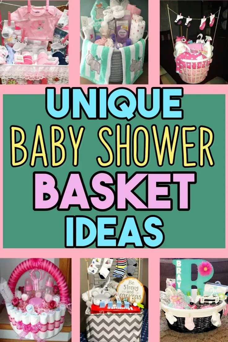 Cheap & Unique Baby Shower Gift & Basket Ideas You Can DIY or Buy in ...