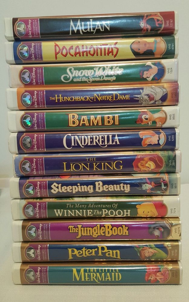 how to find the value of disney vhs tapes Go find your old disney vhs ...