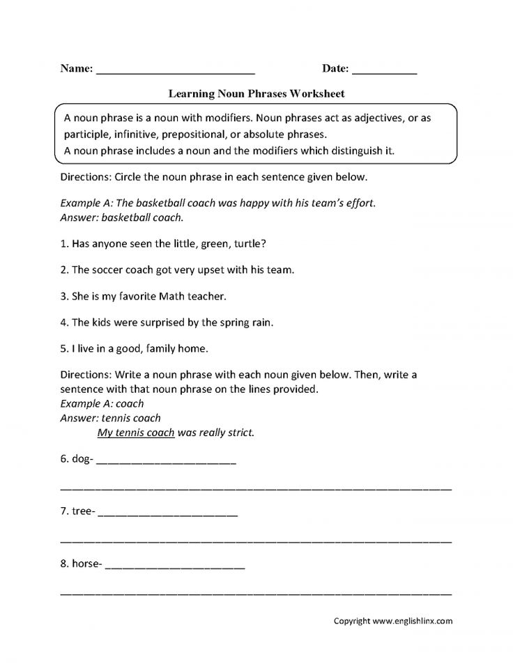 Participles And Participial Phrases Worksheet