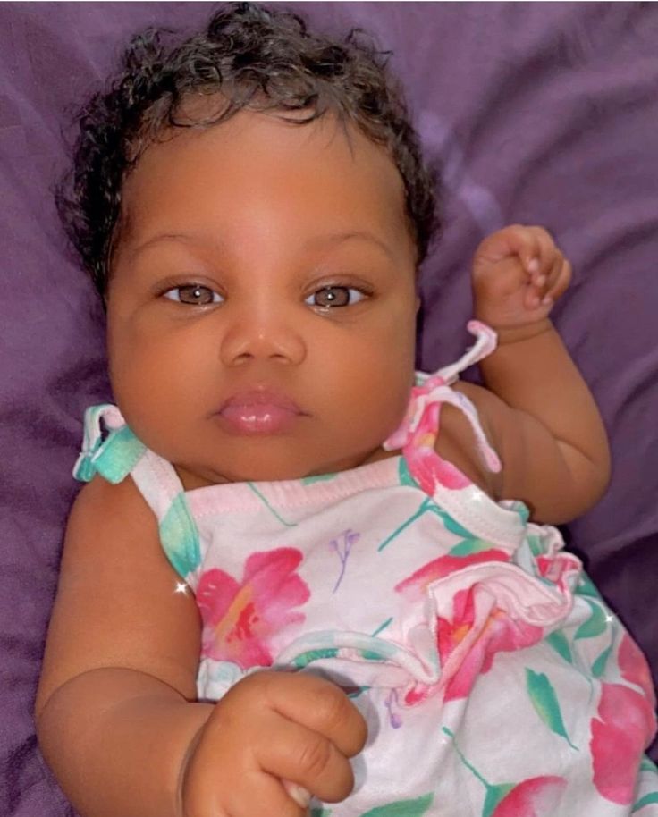 Cute Black Baby Girl, Black Baby Girl Hairstyles, Baby Girl Hairstyles Curly, Black Baby Girl, Cute Black Babies, Beautiful Black Babies, Adorable Babies, Mixed Babies