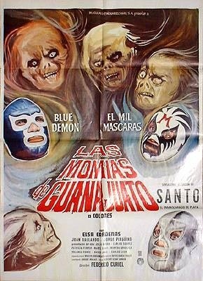 Santo contra las momias de Guanajuato. 1972 | Carteles de lucha libre ...