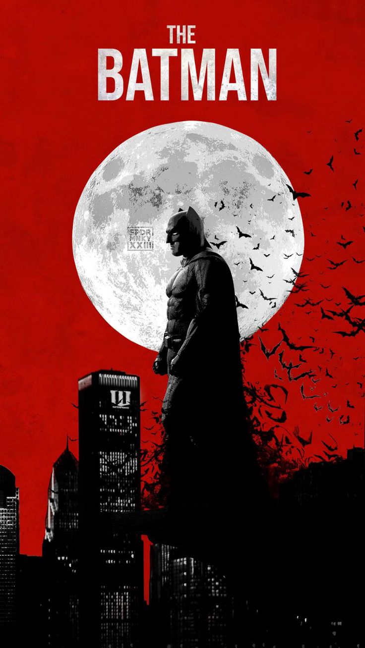 the dark knight rises poster with batman standing in front of a full moon and bats