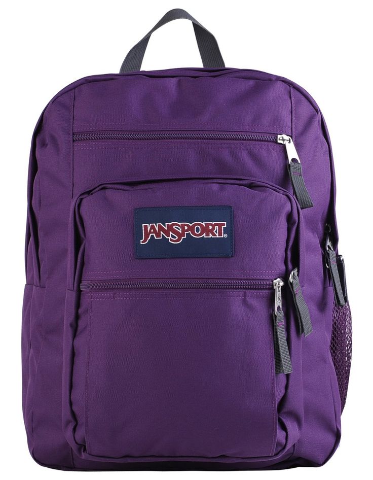 Amazon.com: Jansport Big Student Backpack Vivid Purple: Sports & Outdoors Jansport Backpacks Big Student, Purple Shoes, Student Backpacks, Jansport Backpack, Travel Backpack, Birthday Presents, Shoe Boots, For Free, Backpacks