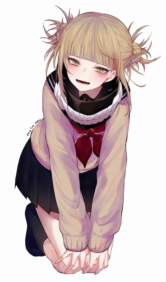 Toga Himiko Male Toga Himiko Fanart, Toga Himiko Cute, You Think Im Cute Toga, Toga Himiko Crazy, Toga Fanart Crazy, Walpapers Cute, Toga Himiko, Images Kawaii, Anime Villians