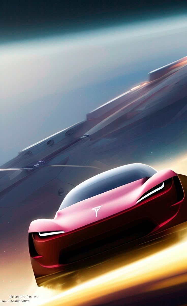 Tesla Roadster In Space Artificial Intelligence Art Wallpaper Tesla Car Luxury, Car Aesthetic Tesla, Car Drives Aesthetic, Tesla Car Wallpaper, Late Night Car Drives Aesthetic, Tesla Car Wrap, Tesla Car Interior, Late Night Car Vibes, Cars Wallpaper Hd 1080p