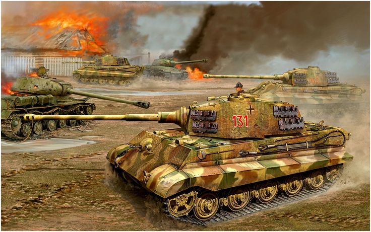 Tiger II King Tiger distruggendo un IS-2 Tank Wallpaper, Ww2 Art, Tiger 2, King Tiger, Tank Armor, Tank Art, Military Drawings, Tiger Ii, Tiger Tank