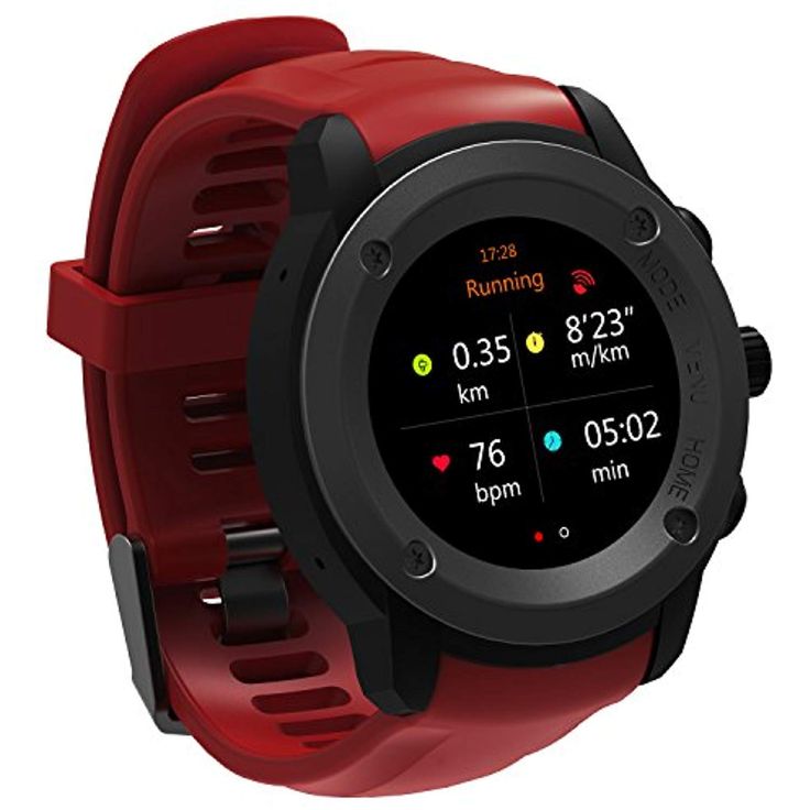 GPS Running Watch HR Smart Outdoor Sport Watch with Multi-Sports Mode Smart Notifications for Android and iOS,GPS Activity Tracker for Runners with Standby Magnetic Charging Station (red) >>> You can find more details by visiting the image link. (This is an affiliate link) #accessories Gym Workout Wear, Running Watch, Heart Rate Monitor Watch, Smart Watch Android, Amazon Devices, Smart Watches, Fitness Watch, Heart Rate Monitor, Activity Tracker