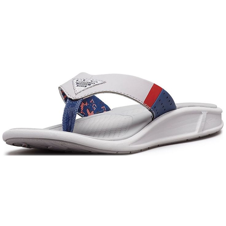 Men's PFG Rostra Flip Flop | Columbia.com Comfortable Sandals, Pool Slides, Outdoor Adventures, Flip Flop, Outdoors Adventure, Sale Items, Slip On Sneaker, Columbia, Flip Flops