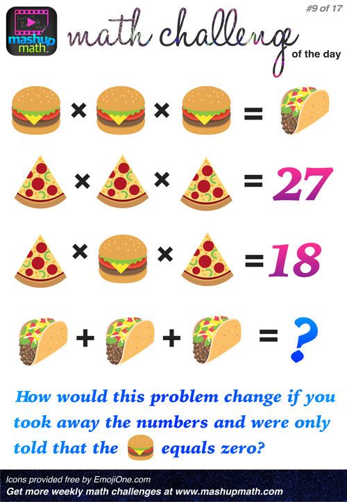 Printable Math Challenges - Printable Word Searches