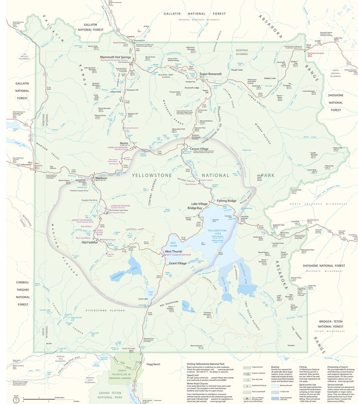 Yellowstone Wildlife Sightings Map | Yellowstone Wildlife | Yellowstone ...