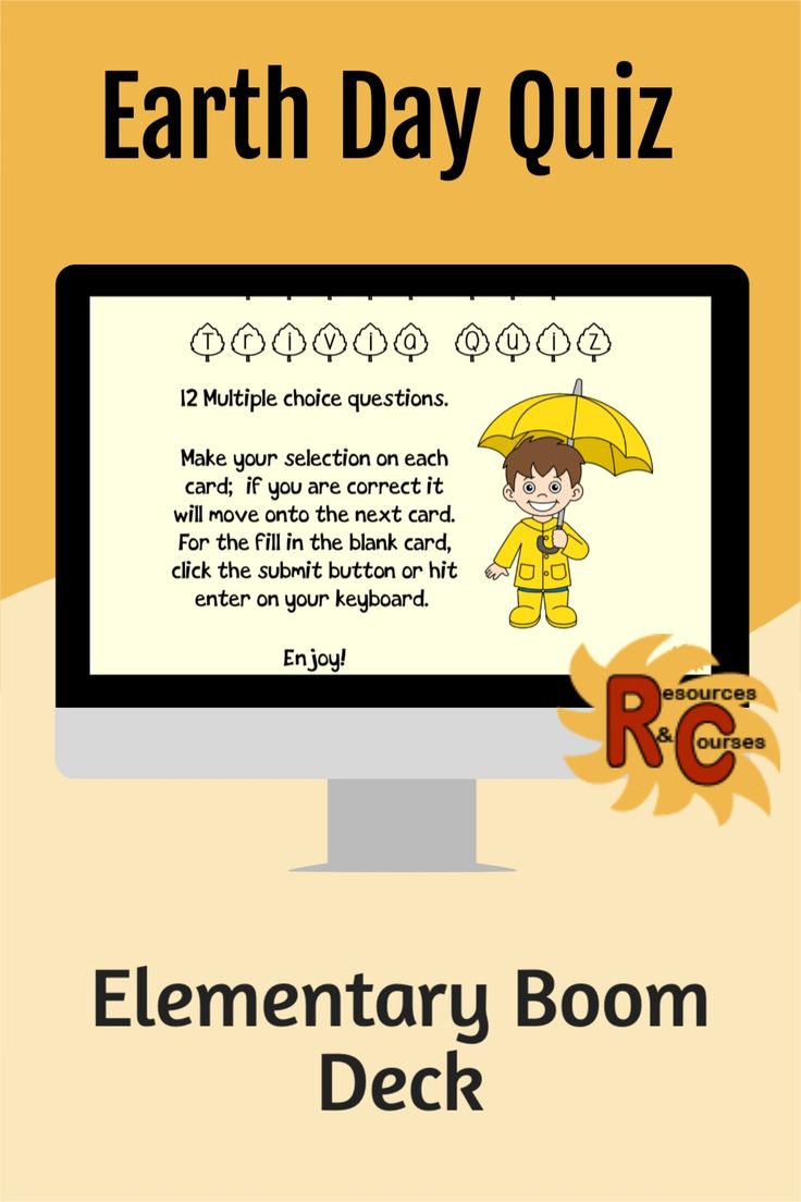 Earth Day trivia. A delightful activity to ascertain an understanding of some of the facts relating to this important annual event. 12 questions in total. Some of the questions could prompt further discussion or research as an extension activity. #boom #rescour #distancelearning #4th #5th #quiz 12 Questions, Interactive Board, Free Teaching Resources, Middle School Teachers, Teacher Tips, Trivia Quiz, Teaching Activities, Choice Questions, Play Based Learning