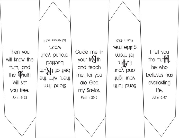 four paper bookmarks with the words, i will always be in heaven and he will not