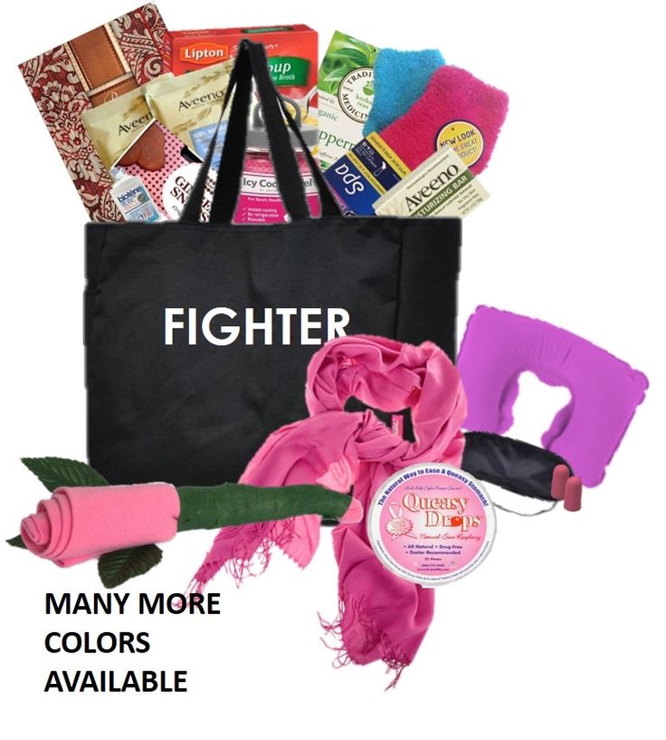 a black shopping bag with pink scarf and other items surrounding it, including gloves, scarves, hairbrushes, eyeglasses, and more