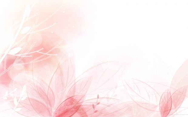 an abstract pink and white background with flowers