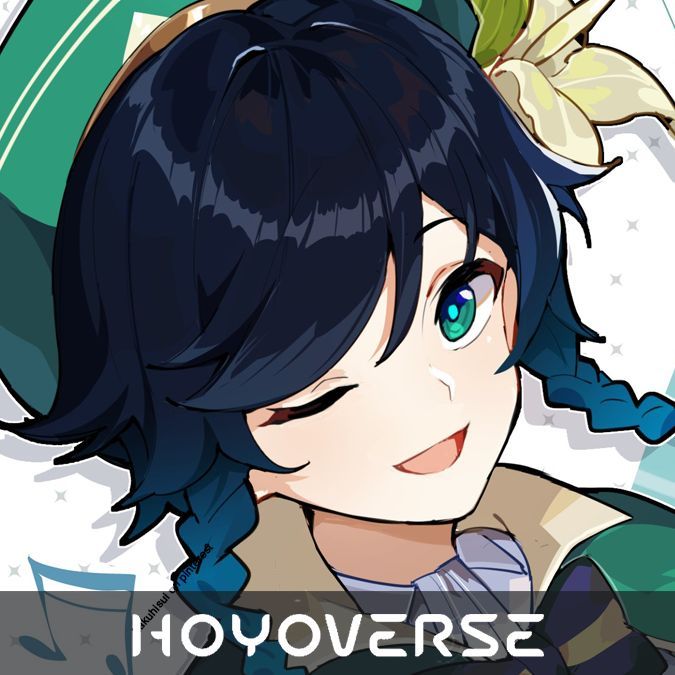 Disclaimer: I do not own any of the art and the brand displayed . All rights belong to miHoyo and its creators. Free to use for personal stuff ~ hoyoverse venti genshin impact app icon edit by kakuhisui ~ Genshin Impact, The Story, Wattpad, Anime