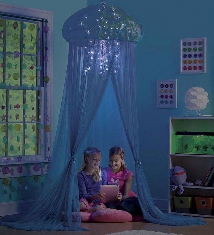 30+ Magnificient Mermaid Themes Ideas For Children Kids Room Mermaid Room Ideas, Mermaid Themed Bedroom, Mermaid Decor Bedroom, Mermaid Decorations, Mermaid Room Decor, Ocean Bedroom, Bedroom For Girls Kids, Teen Girl Bedroom Ideas, Mermaid Bedroom