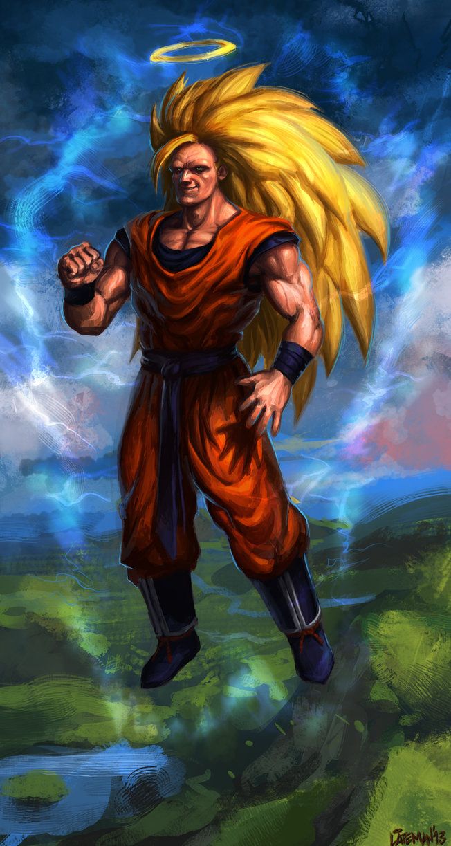 Goku (Kakarot), Super Saiyan 3 (SSJ3). | Goku super saiyan, Super ...