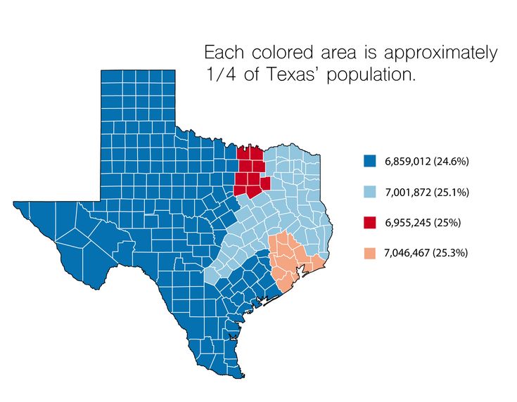 Population Density Map Texas - Lilly Pauline