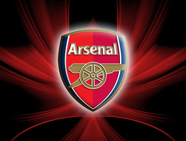 an image of a red and gold wallpaper with the word arsenal on it