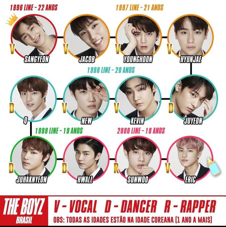 the boyz - vocal d - dance r - rapper tour poster