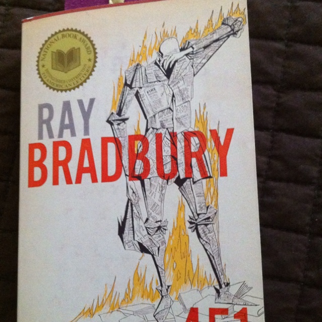 the front cover of ray bradbury's book