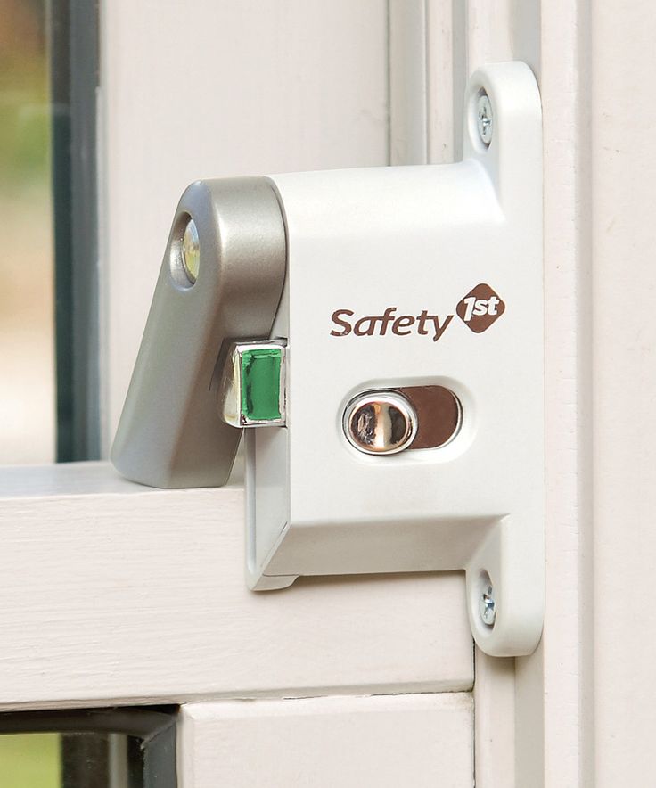 the safety lock is attached to the sliding glass door