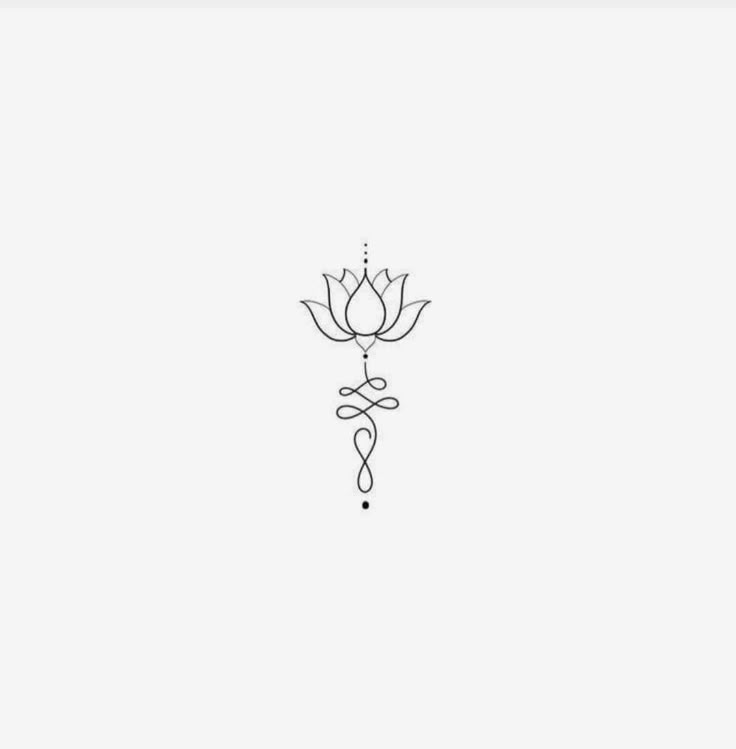 a line drawing of a lotus flower on a white background with the word love written below it