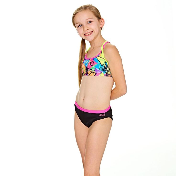 Zoggs Street Girl 2 Piece in Multi/Black Street Girl, Kids Swimwear, Kids And Parenting, Next Day, 2 Piece, Return Policy, Top Brands, Black