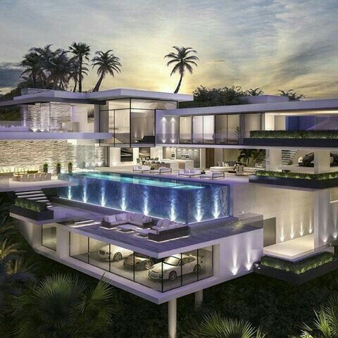 Pin by اكتمال القمر on wow | Fancy houses, Luxury homes dream houses ...