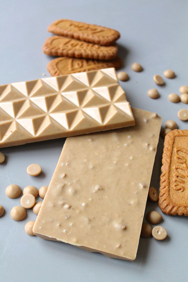 some cookies and ice cream on a table