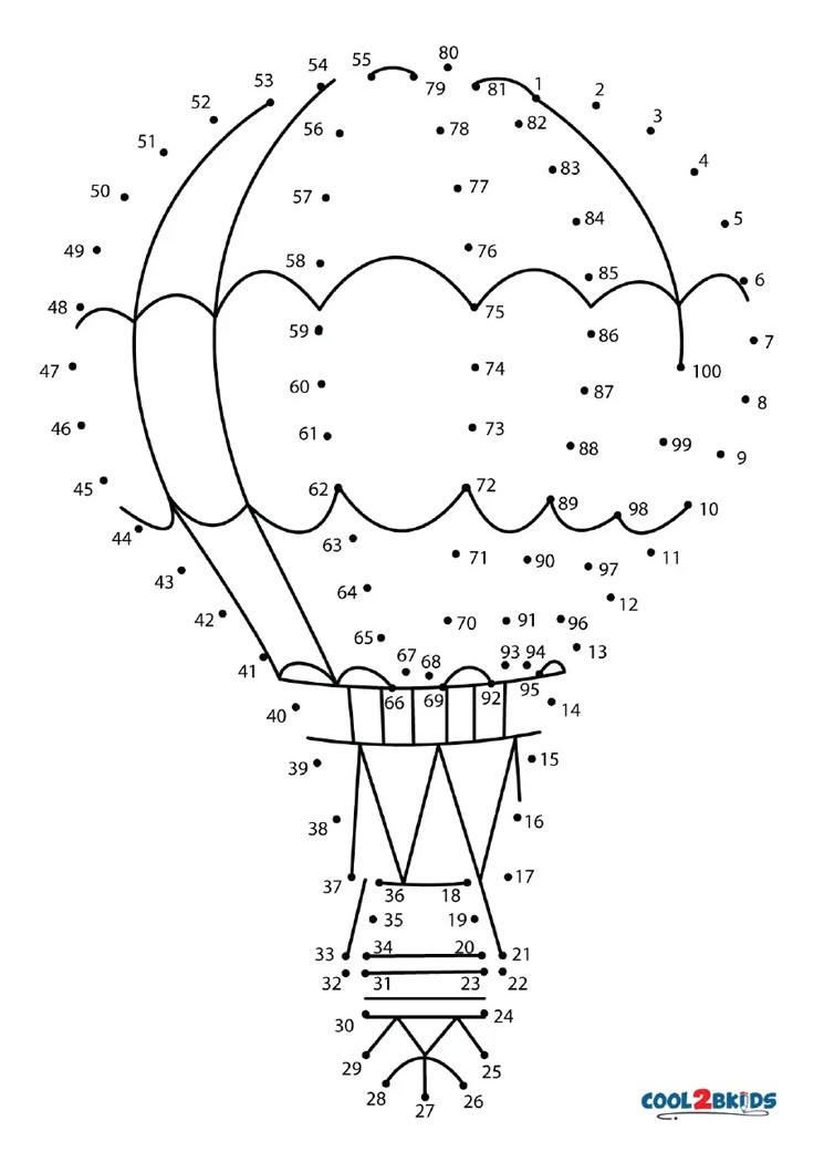 1 100 Dot To Dot Puzzles | PDF | Dot to dot puzzles, Dot to dot ...