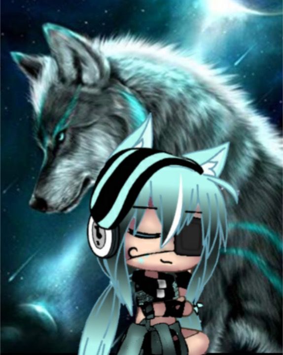 Gacha Life Wolf Hybrid image.