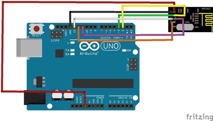 NRF24L01 RF Module Pinout, Arduino Examples, Applications, Features ...