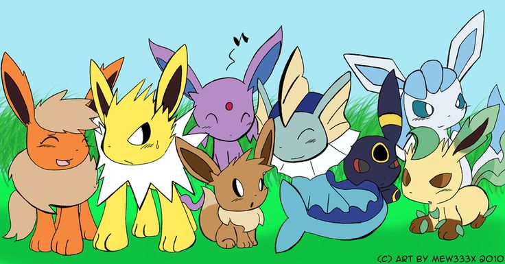 eevee evolutions - Google Search | Eevee evolutions, Pokemon, Eevee