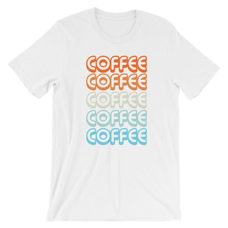 "COFFEE" Short-Sleeve Unisex T-Shirt Unisex T Shirt, Mens Graphic, Mens Graphic Tshirt, Men And Women, Coffee, Mens Tops, Mens Tshirts, T Shirt