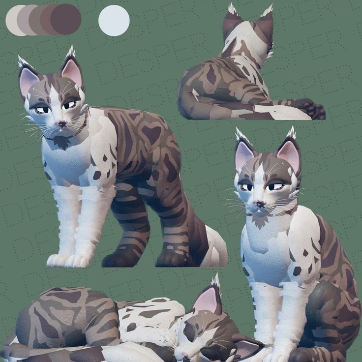 𝕾𝖕𝖔𝖙𝖙𝖊𝖉 𝕮𝖆𝖙 | Morph Cat (Warrior Cats) ROBLOX in 2024 | Warrior cats ...