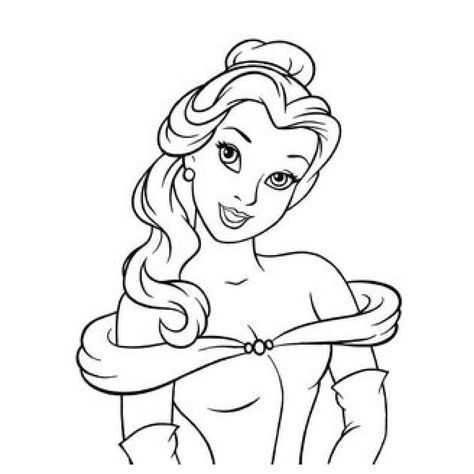 Unique Coloring Book Page For Children | Princess drawings, Disney ...