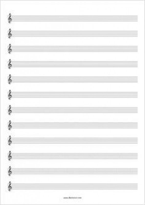 Free Blank Sheet Music | flutetunes.com Free flute sheet music!! # ...