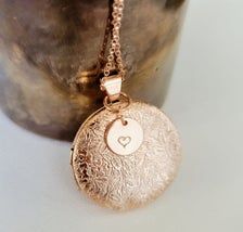 Rose Gold or Silver Locket Necklace Locket with picture | Etsy Vintage Rose Gold Locket Necklace For Gift, Vintage Rose Gold Locket Necklace Gift, Rose Gold Vintage Charm Locket Necklace For Wedding, Rose Gold Locket Pendant Jewelry, Vintage Rose Gold Locket Necklace For Wedding, Elegant Rose Gold Locket Necklace With Vintage Charm, Rose Gold Pendant Locket Jewelry, Vintage Rose Gold Jewelry For Gifts, Victorian Gold Jewelry For Anniversary Gift