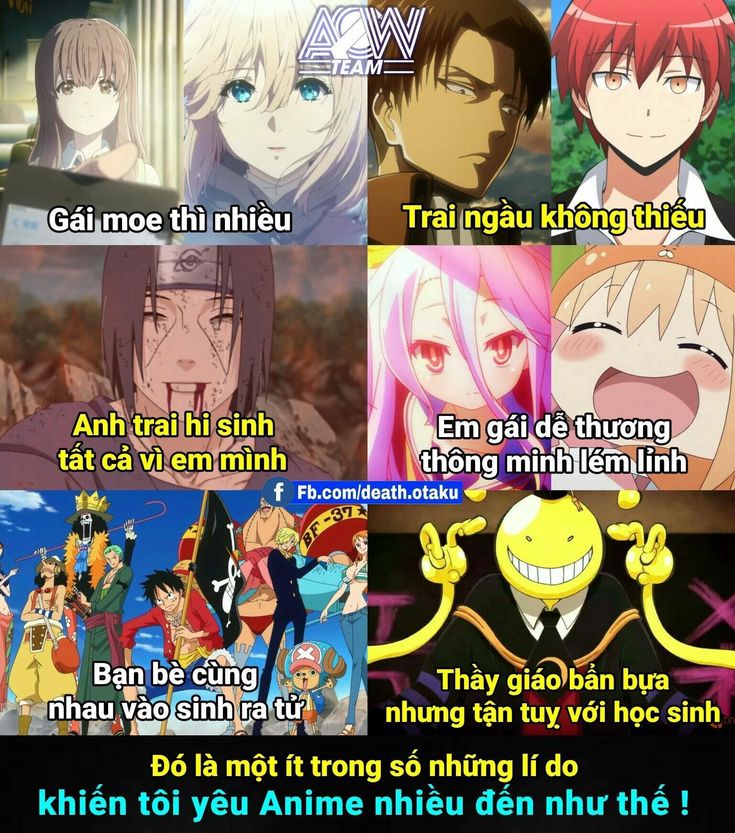 some anime characters with different expressions and sayings in english, chinese and japanese language