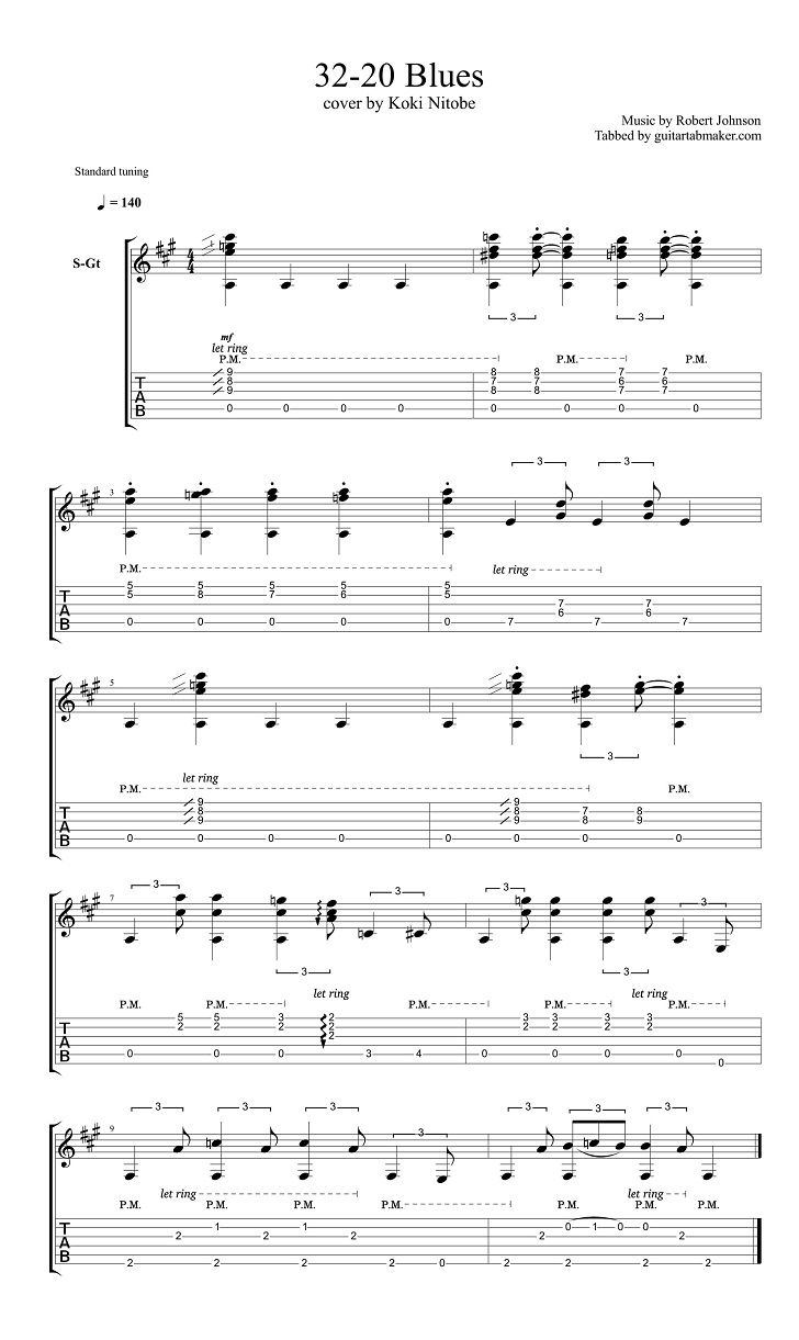 32 20 Blues Guitar Tabs Acoustic Fingerpicking Guitar Songs Pdf Acoustic Guitar Sheet Music Download Guitar Guitar Songs Learn Guitar Jazz Guitar Chords