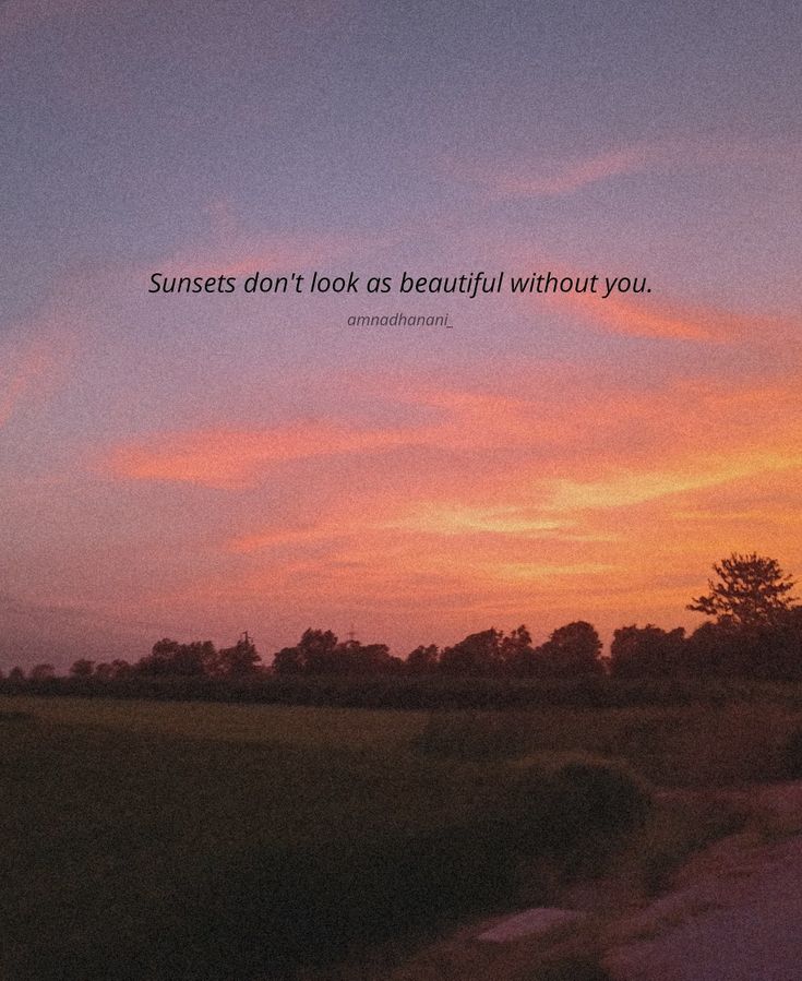 Aesthetic sunset quote | Cute sunset quotes, Aesthetic sunset quotes ...