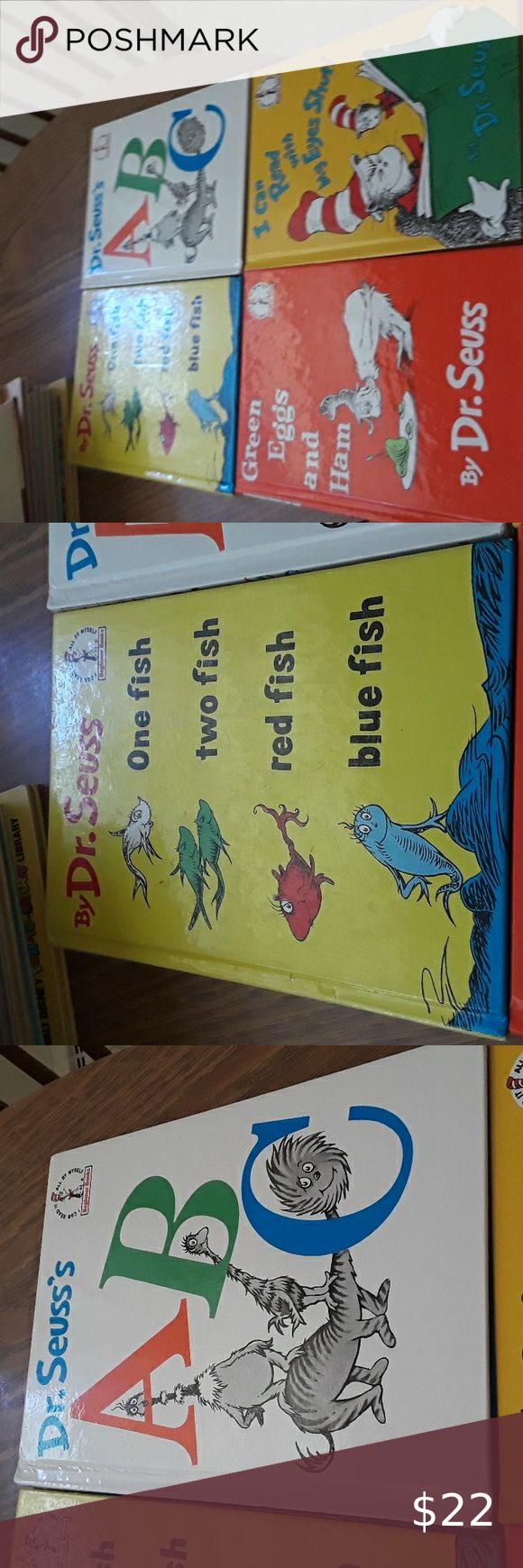 Dr. Seuss beginner books (4) Beginner Books, Two Fish, One Fish, Red Fish, Dr Seuss, Abc, I Can, Fish, Books