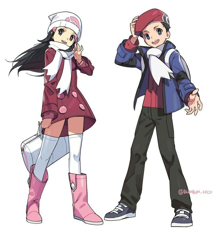 Lucas, Dawn | Pokemon, Pokemon adventures manga, Pokemon characters