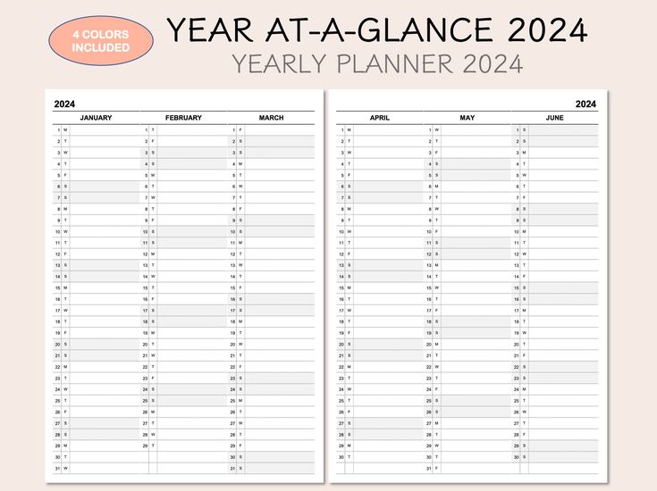 Free Printable Planner 2024 - Printable Word Searches