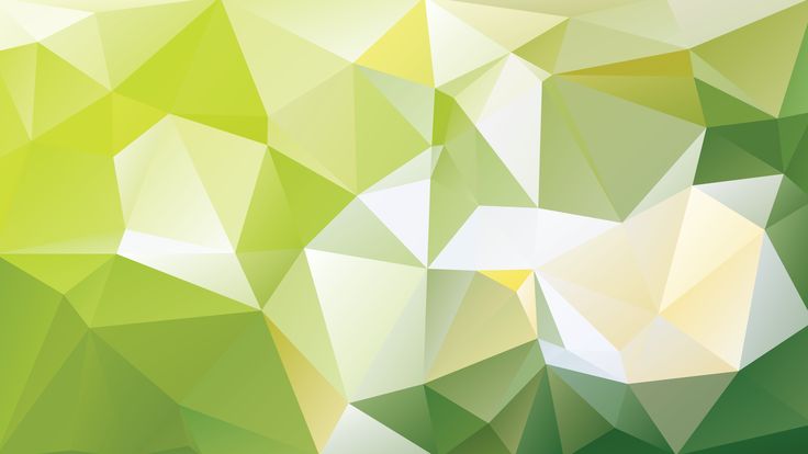 an abstract green and white background with triangular shapes