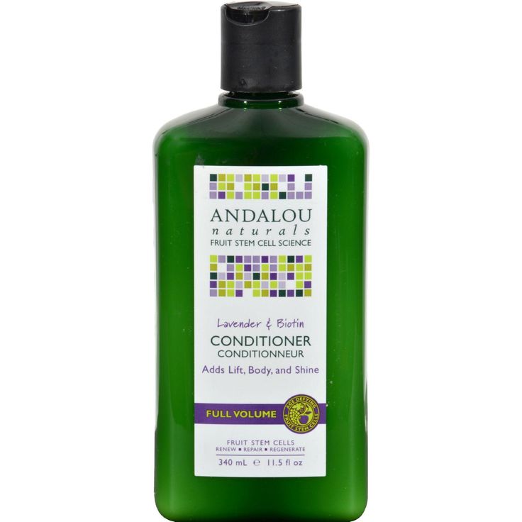 Andalou Naturals Full Volume Conditioner Lavender And Biotin - 11.5 Fl – Natural Impact Inc. Cranberry Oil, Cell Science, Argan Shampoo, Shampoo Natural, Cord Blood Banking, Natural Conditioner, Volumizing Shampoo, Moisturizing Conditioner, Fuller Hair