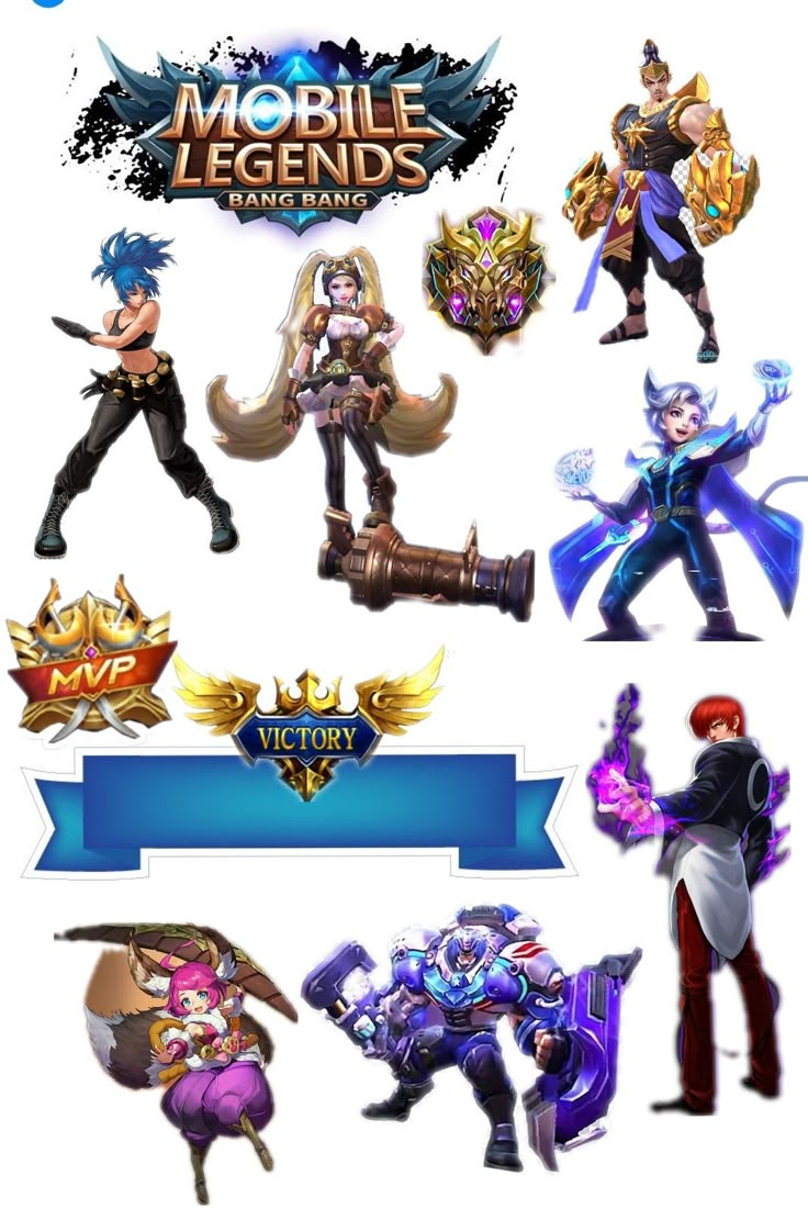 an image of mobile legend characters