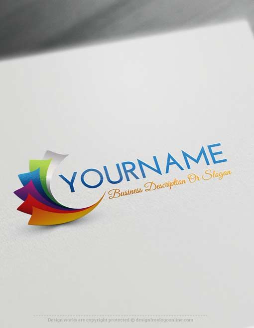 Free 3D Logo Creator - Create Online Swirl Logo Designs | Logo design ...