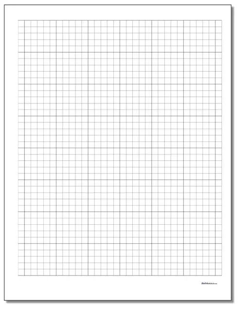 a sheet of graph paper with squares on the bottom and one line in the ...